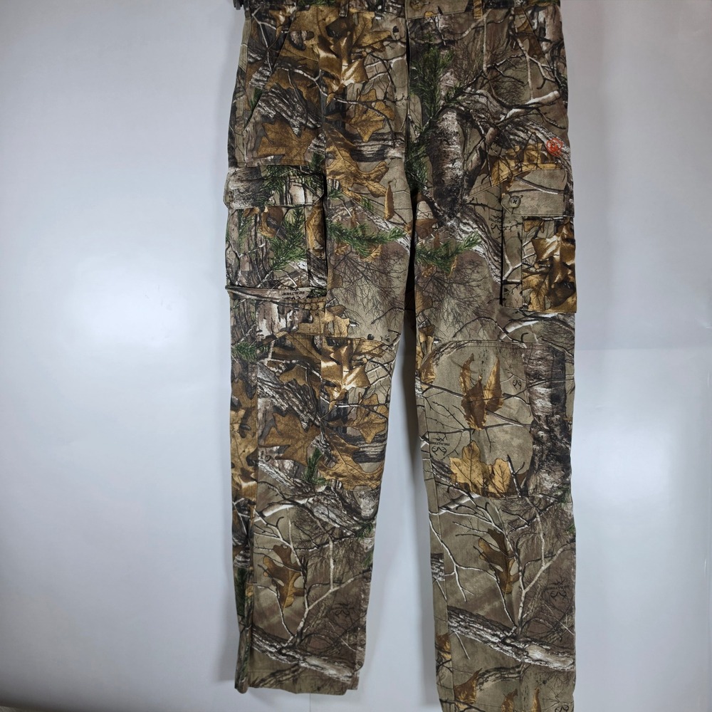Game Winner Realtree Camo Cargo Pants Mens 36x30 Hunting Fishing Outdoors